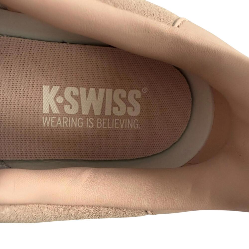 New K-SWISS Classic VN Peach Mens Suede‎ Sneakers, 11 - Picture 3 of 7